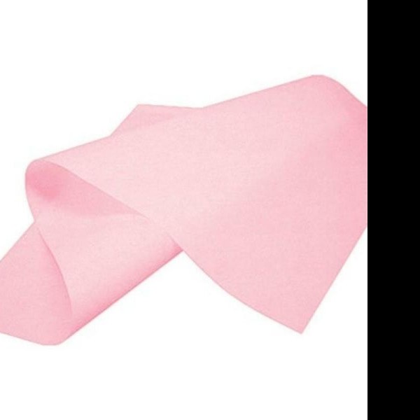 PAPEL CHINA 50X75 CM. ROSA PALIDO PZA